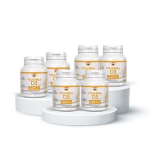 Vitamina D3 2000UI - 6 Frascos