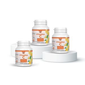Vitamina C 1000MG - 3 Frascos