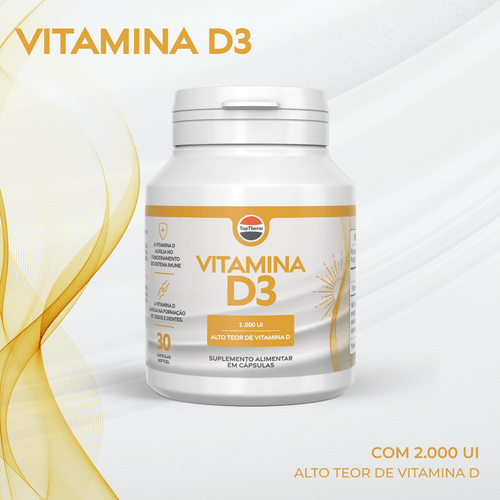 Vitamina D3 2000UI | 1 Frasco