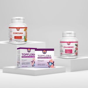 KIT Wellness (TopFlora, Cranberry, Cúrcuma)