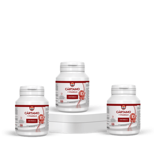 Cártamo + Vitamina E - 3 Frascos