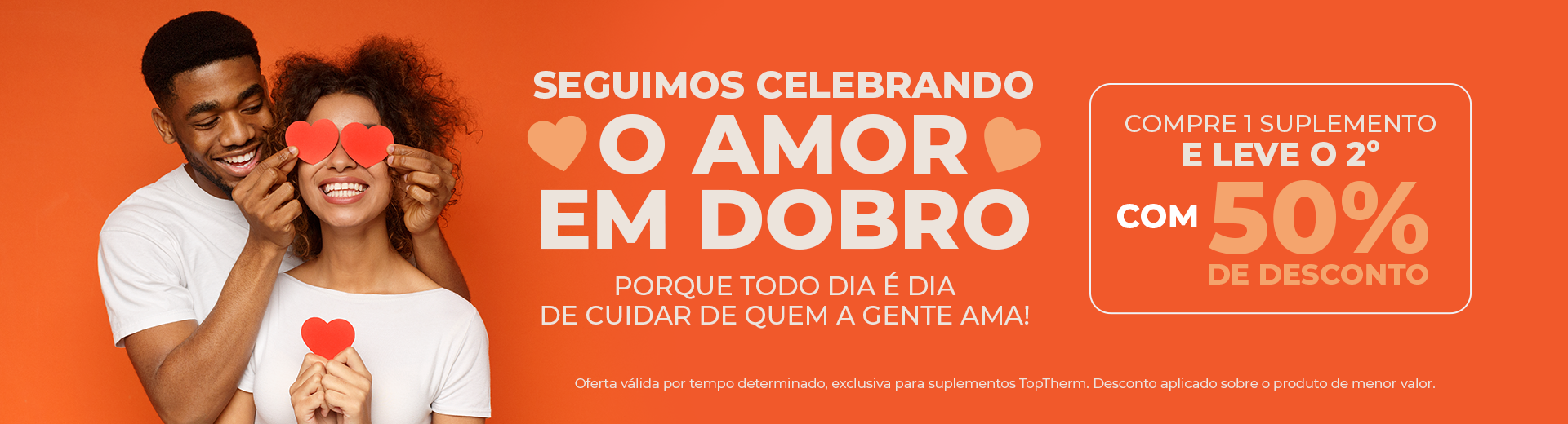 Seguimos celebrando o amor em dobro