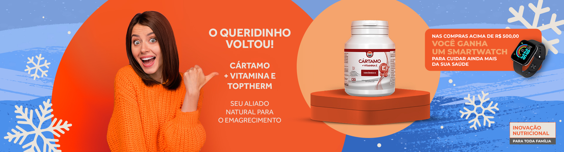 O queridinho voltou - Cártamo + vitamina E