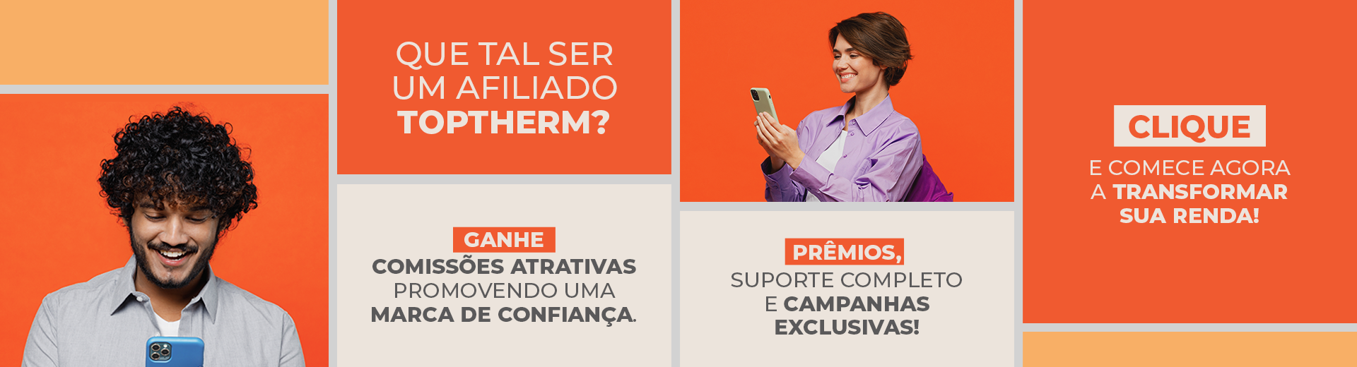 Torne-se um afiliado